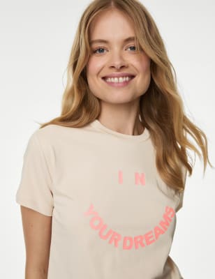 

Womens B by Boutique Pure Cotton Pyjama Top - Opaline Mix, Opaline Mix