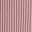 Pure Cotton Poplin Striped Pyjama Shirt, BURGUNDY, swatch