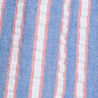 Pure Cotton Waffle Striped Chemise, BRIGHT BLUE, swatch