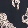 Cotton Modal Printed Long Nightdress, NAVY MIX, swatch