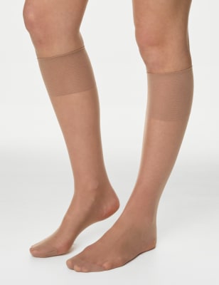 

Womens Autograph 4er-Pack laufmaschensichere Kniestrümpfe (10 den) - Rose Quartz, Rose Quartz