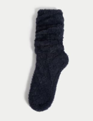 

M&S Collection Calcetines abrigados de tejido de pelucheWomens - Navy, Navy