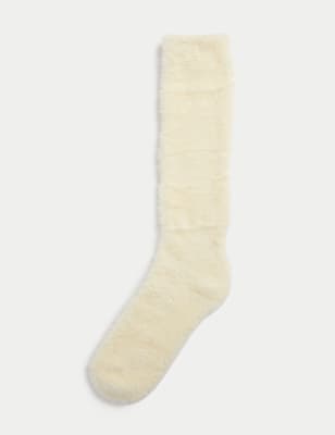 

Womens M&S Collection Cosy Fluffy Socks - Light Apricot, Light Apricot