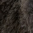 Faux Fur Ballerina Slipper Socks, DARK GREY, swatch