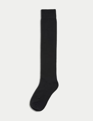 

Womens M&S Collection 2pk Thermal Knee High Socks - Black, Black