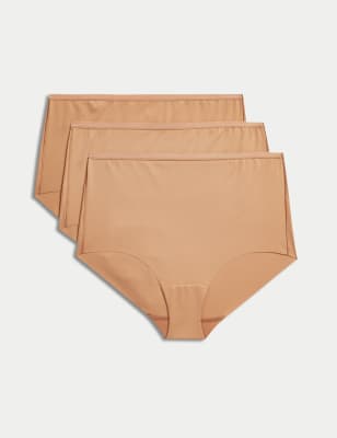 

Womens Body by M&S 3pk Flexifit™ No VPL High Rise Shorts - Rich Amber, Rich Amber