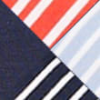 5pk Cotton Printed Stripe Shorts, NAVY MIX, swatch