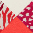 5pk Cotton & Lace Printed Thongs, LACQUER RED, swatch