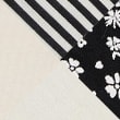 5pk Cotton & Lace Printed Thongs, BLACK MIX, swatch