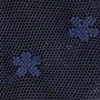 3pk Daisy Embroidery Mesh Thongs, NAVY, swatch