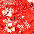Lace Floral Low Rise Shorts, FLAME, swatch