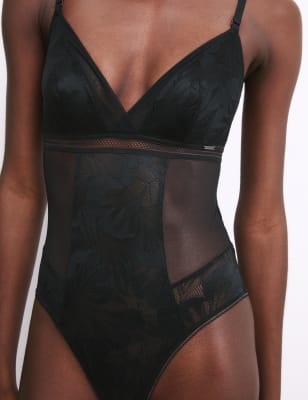 

Womens Autograph Body mit Spitze „Valencia“ - Black, Black