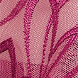 Nouveau Embroidered Wired Plunge Bra A-E, CERISE, swatch