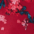 Rose Print Silk French Knickers, RED MIX, swatch