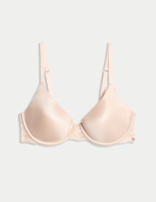 

Womens Rosie ContourWear Wired Demi Cup Bra A-E - Pale Opaline, Pale Opaline