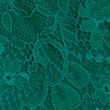 Blanca Lace High Waisted Brazilian Knickers, EMERALD, swatch