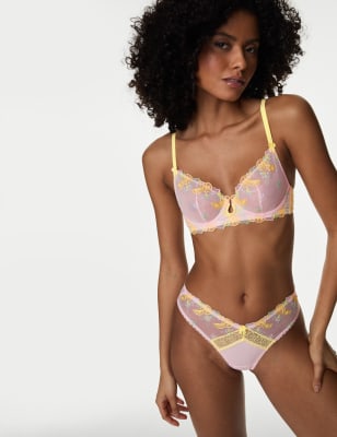 

Womens Boutique X Damaris Miami-Slip mit Spitze „Abella“ - Light Rose, Light Rose
