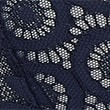 Mosaic Lace Non Padded Bralette, NAVY, swatch