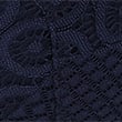 Mosaic Lace Underwired Push-Up Bra A-DD, NAVY, swatch