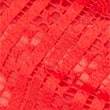 Scallop Lace Non Padded Bralette, RED, swatch