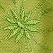 Freya Embroidered Miami Knickers, ACID GREEN, swatch
