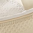 Canvas Lace-up Pumps, ECRU, swatch