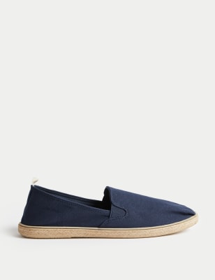 

Mens M&S Collection Canvas Espadrilles - Dark Denim, Dark Denim