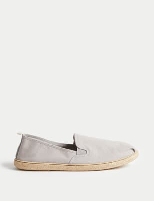 

Mens M&S Collection Canvas-Espadrilles - Grey, Grey