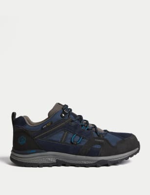 

Mens M&S Collection Waterproof Ripstop Walking Shoes - Navy Mix, Navy Mix