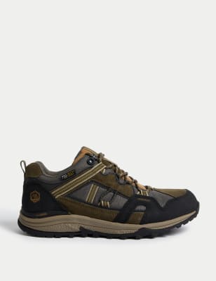 

Mens TREK Waterproof Ripstop Walking Shoes - Khaki Mix, Khaki Mix