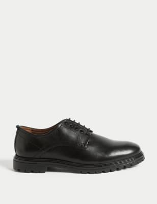 

M&S Collection Zapatos Heritage Derby de pielMens - Black, Black