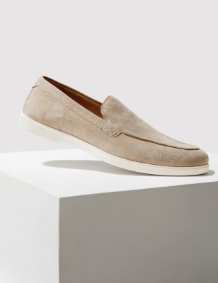 

Mens Autograph Suede Loafers - Stone, Stone