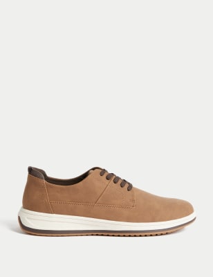 

Mens M&S Collection Derby Shoes - Dark Tan, Dark Tan