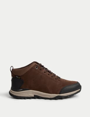 

M&S Collection Botas Chukka para caminar de piel impermeablesMens - Brown, Brown