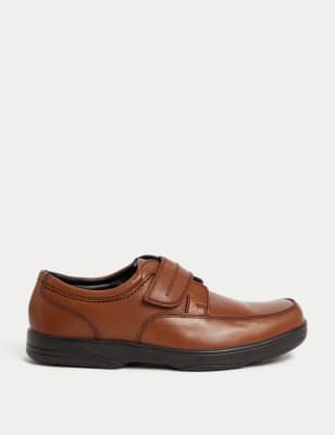 

Mens M&S Collection Airflex™-Lederschuhe mit weiter Fußbreite - Tan, Tan