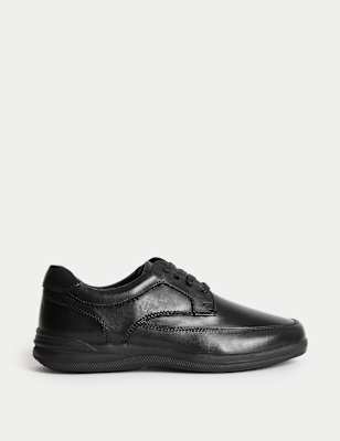 

Mens M&S Collection Weiter Lederschuh - Black, Black