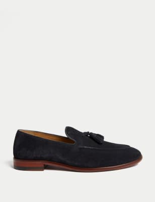 

Mens Autograph Suede Loafers - Navy, Navy