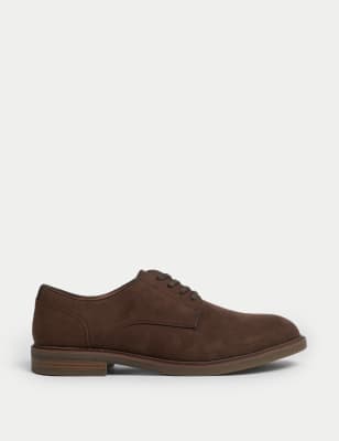 

Mens M&S Collection Lace Up Derby Shoes - Brown, Brown