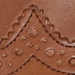 Leather Almond Toe Brogues, CHESTNUT, swatch
