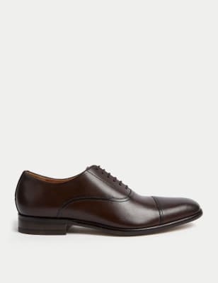 

Mens Autograph Leather Oxford Shoes - Brown, Brown
