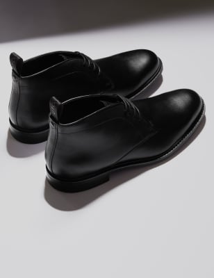 

Autograph Botines chukka de pielMens - Black, Black