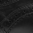 Smart Step Technology Airflex&trade; Leather Brogues, BLACK, swatch