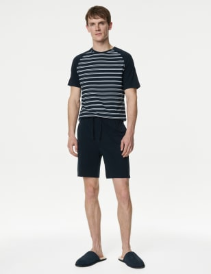 

M&S Collection Pijama 100% algodón de rayasMens - Navy Mix, Navy Mix