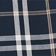 2pk Pure Cotton Checked Pyjama Bottoms, NAVY MIX, swatch