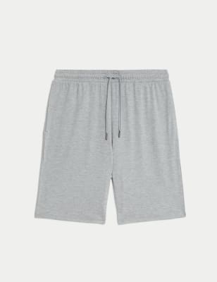 

Mens Autograph Supima® Cotton Modal Pyjama Shorts - Grey Marl, Grey Marl