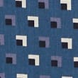 Cotton Rich Geometric Print Pyjama Top, LIGHT DENIM, swatch