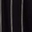 Lyocell Striped Pyjama Top, BLACK/WHITE, swatch