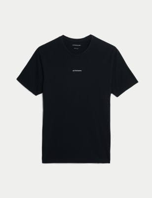 

Mens Autograph Supima® Cotton Blend T-Shirt - Black, Black