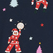 Men's Disco Santa Family Christmas Pyjama Set, NAVY MIX, swatch