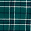 Brushed Cotton Checked Pyjama Set, GREEN MIX, swatch